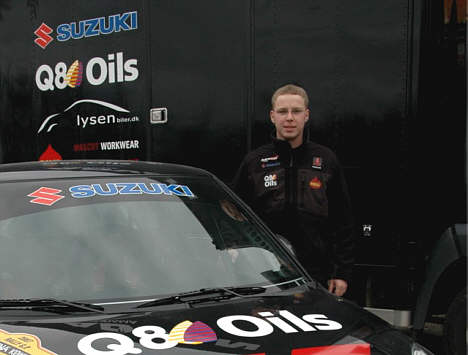 Når årets DM-rally serie indledes i Sorø er Martin Johansen klar med sin helt nye Suzuki Swift JWRC-bil. Og kursen er sat mod DM-guldet.